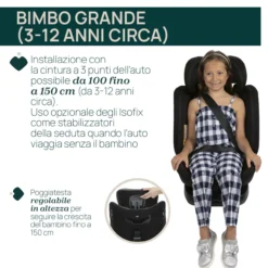 Seggiolino auto Unico Evo i-Size (40-150 cm)