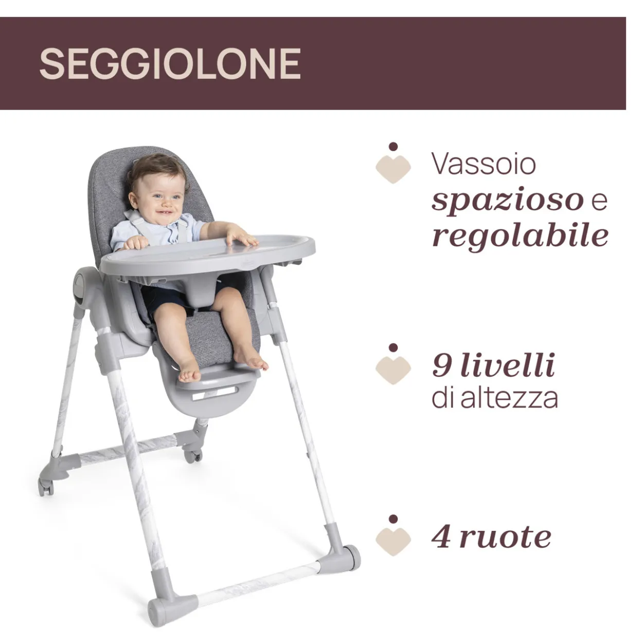 Seggiolone Polly Armonia