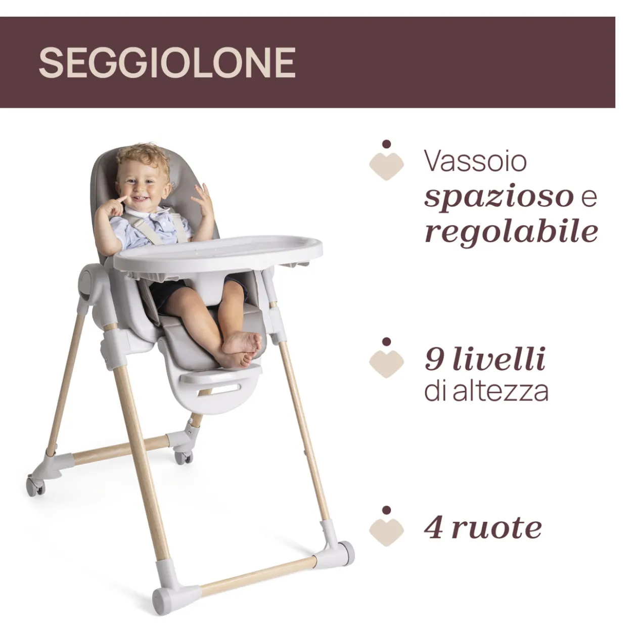 Seggiolone Polly Armonia