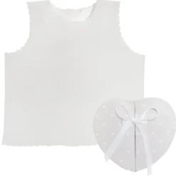 Set camicino nascita con scatola regalo