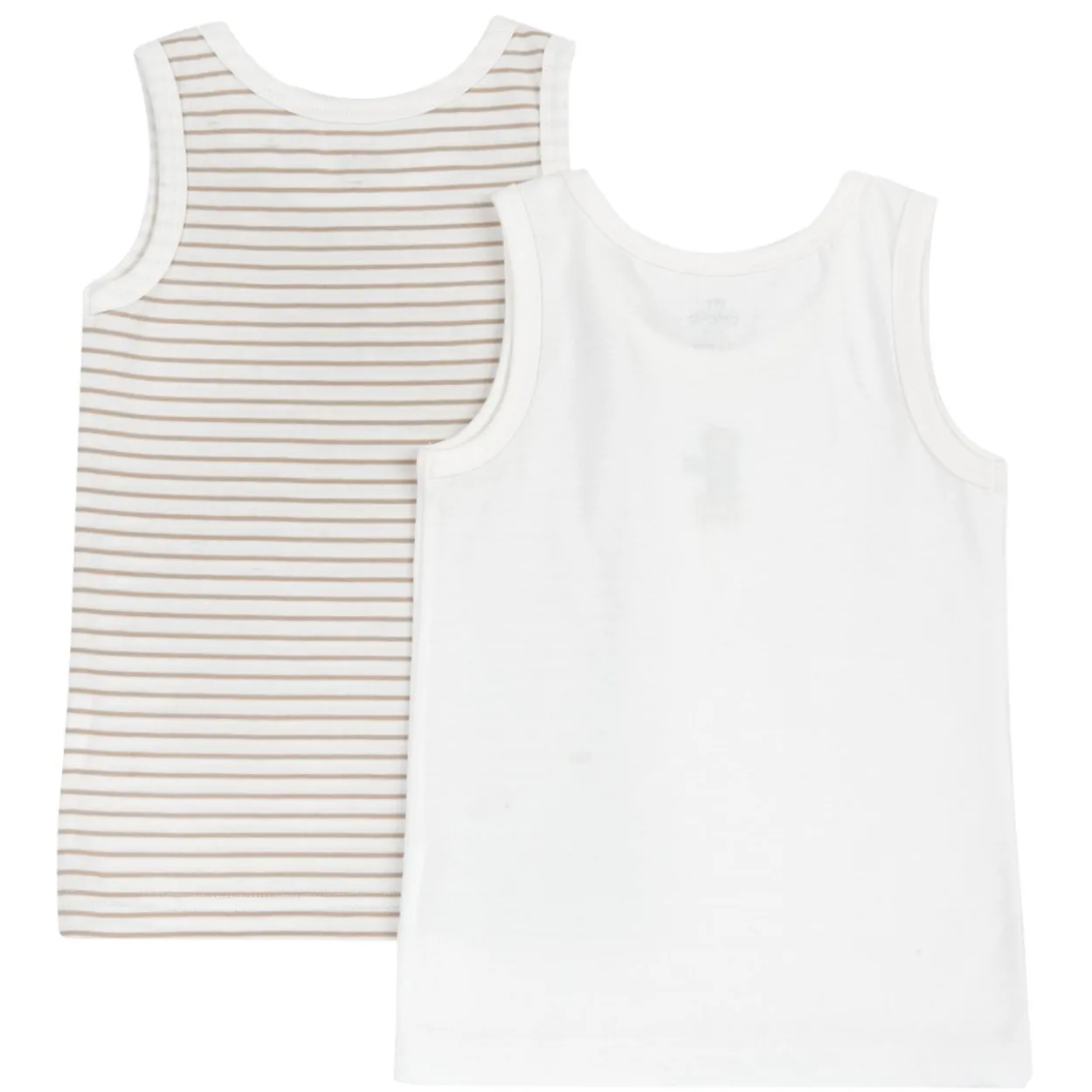 Set canottiere intime spalla larga