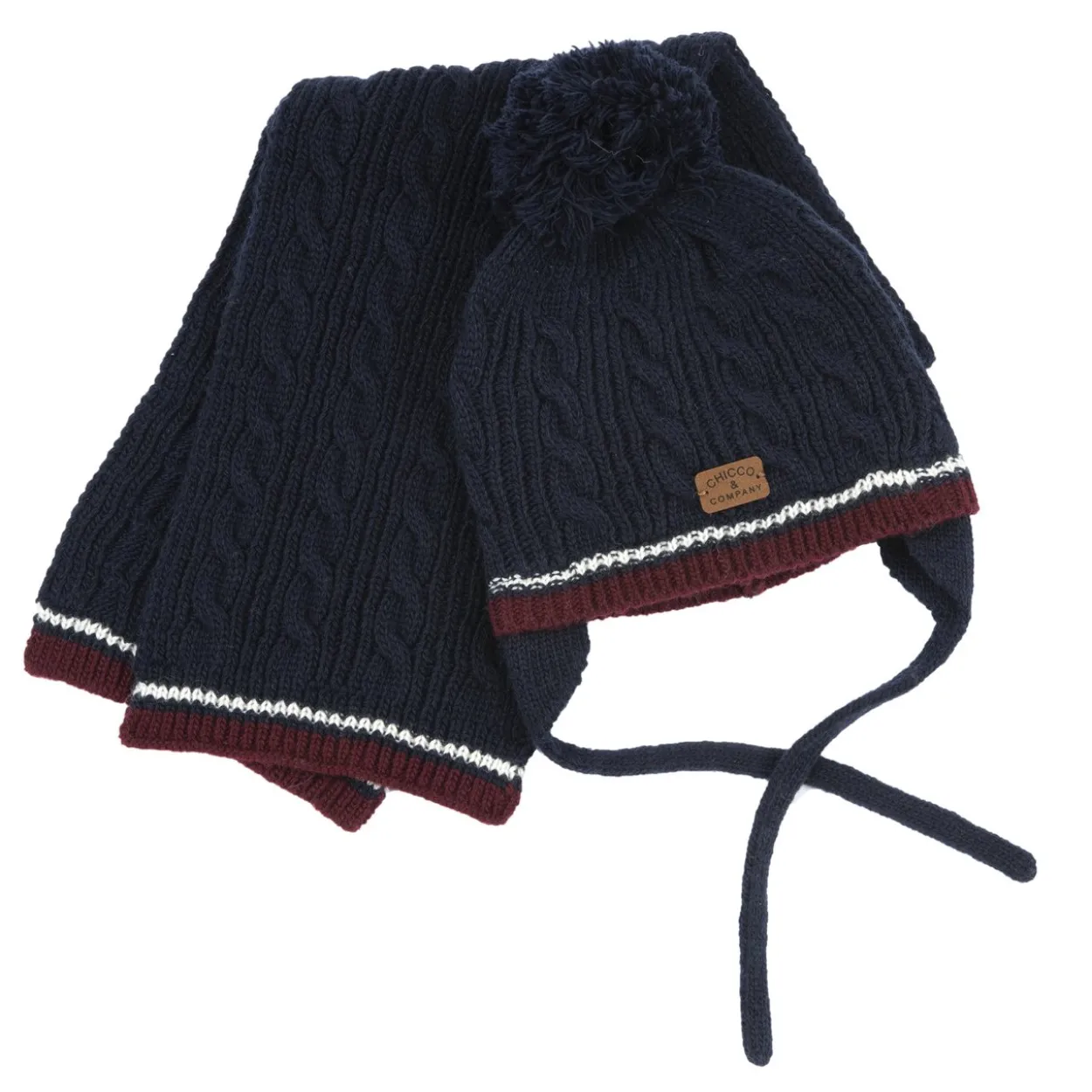 Set cappello con sciarpa