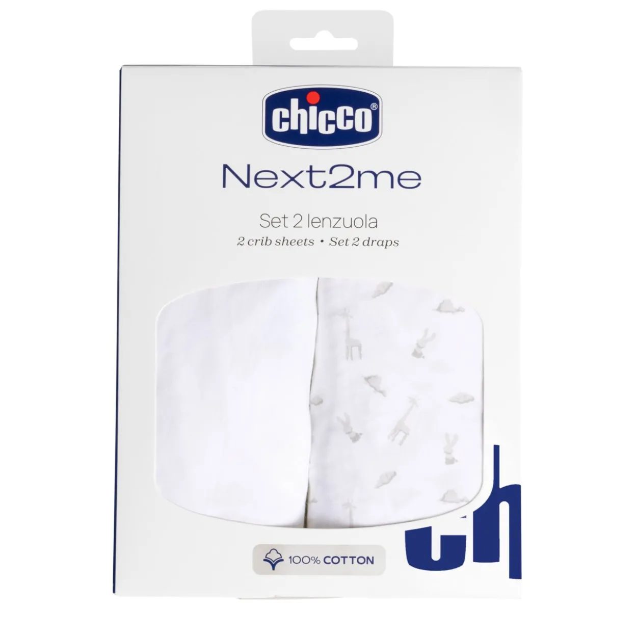 Set Lenzuola in Cotone per Next2Me - 2pz