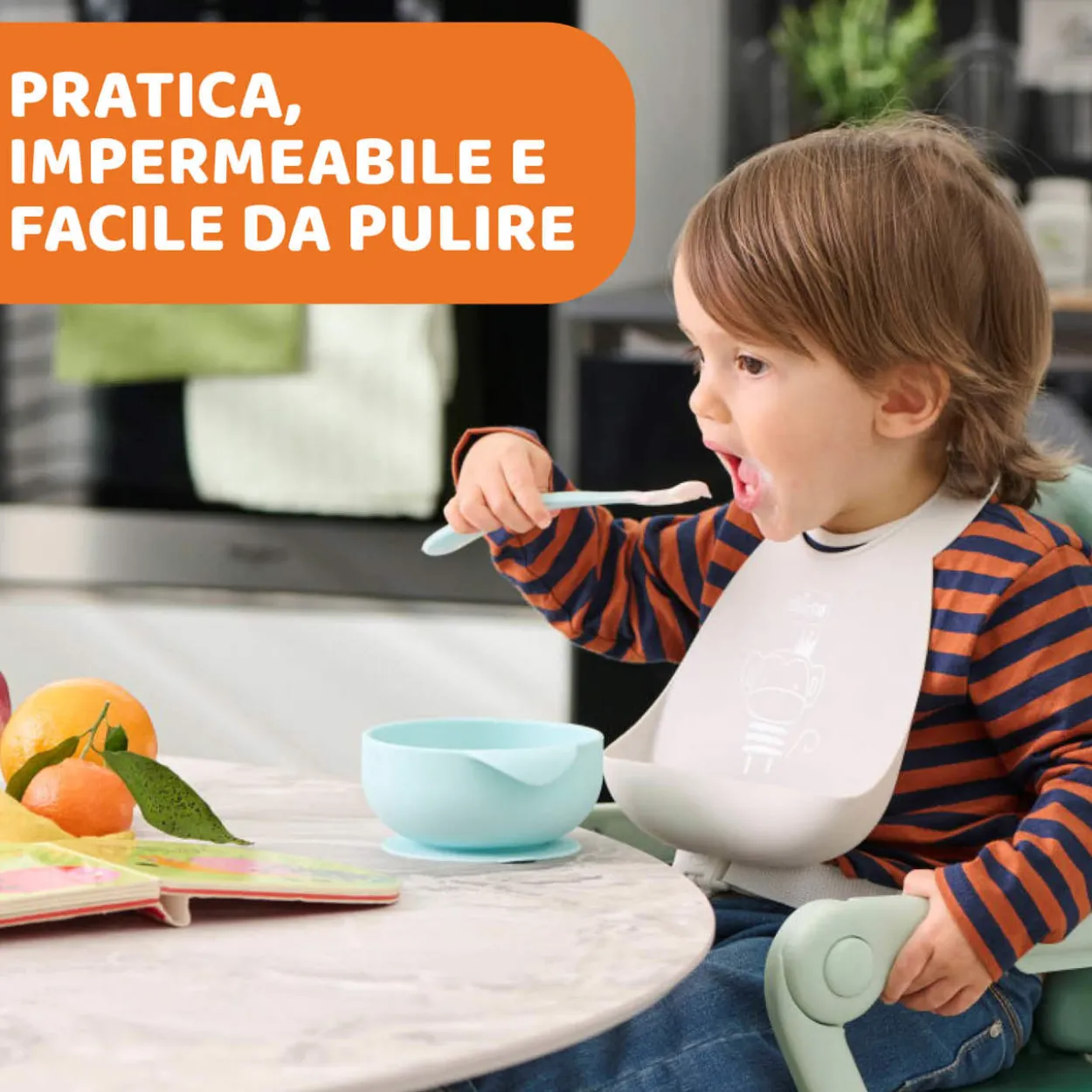 Set Pappa Easy Start in Silicone 6m+
