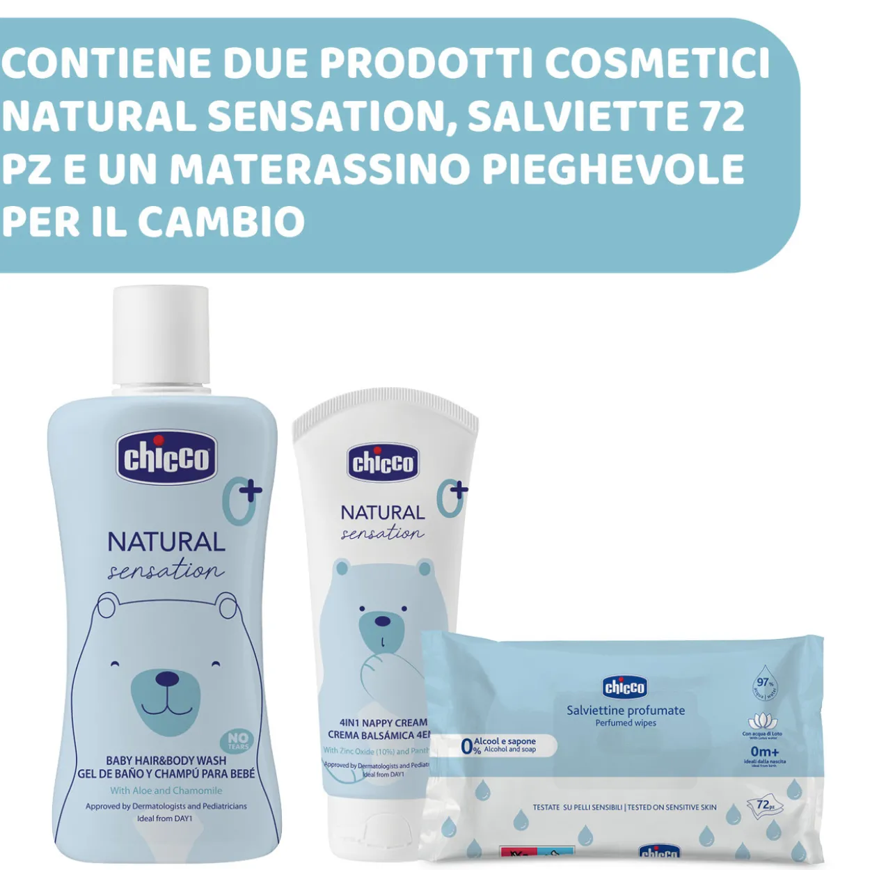 Set Zaino Natural Sensation