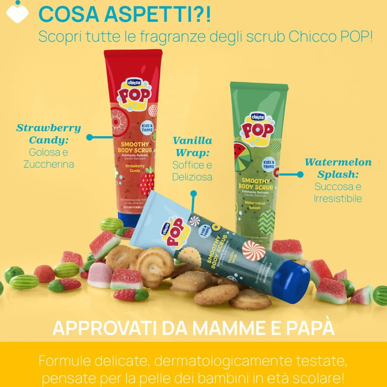SMOOTHY SCRUB CORPO FRAGOLA 150ML