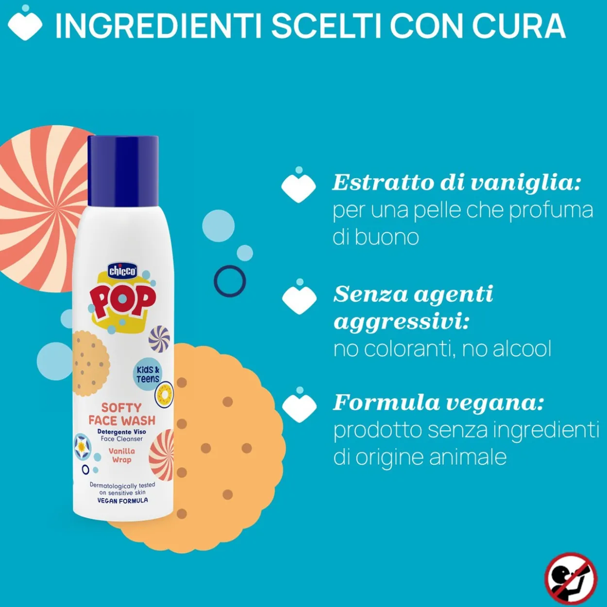 SOFTY DETERGENTE VISO VANIGLIA 150ML