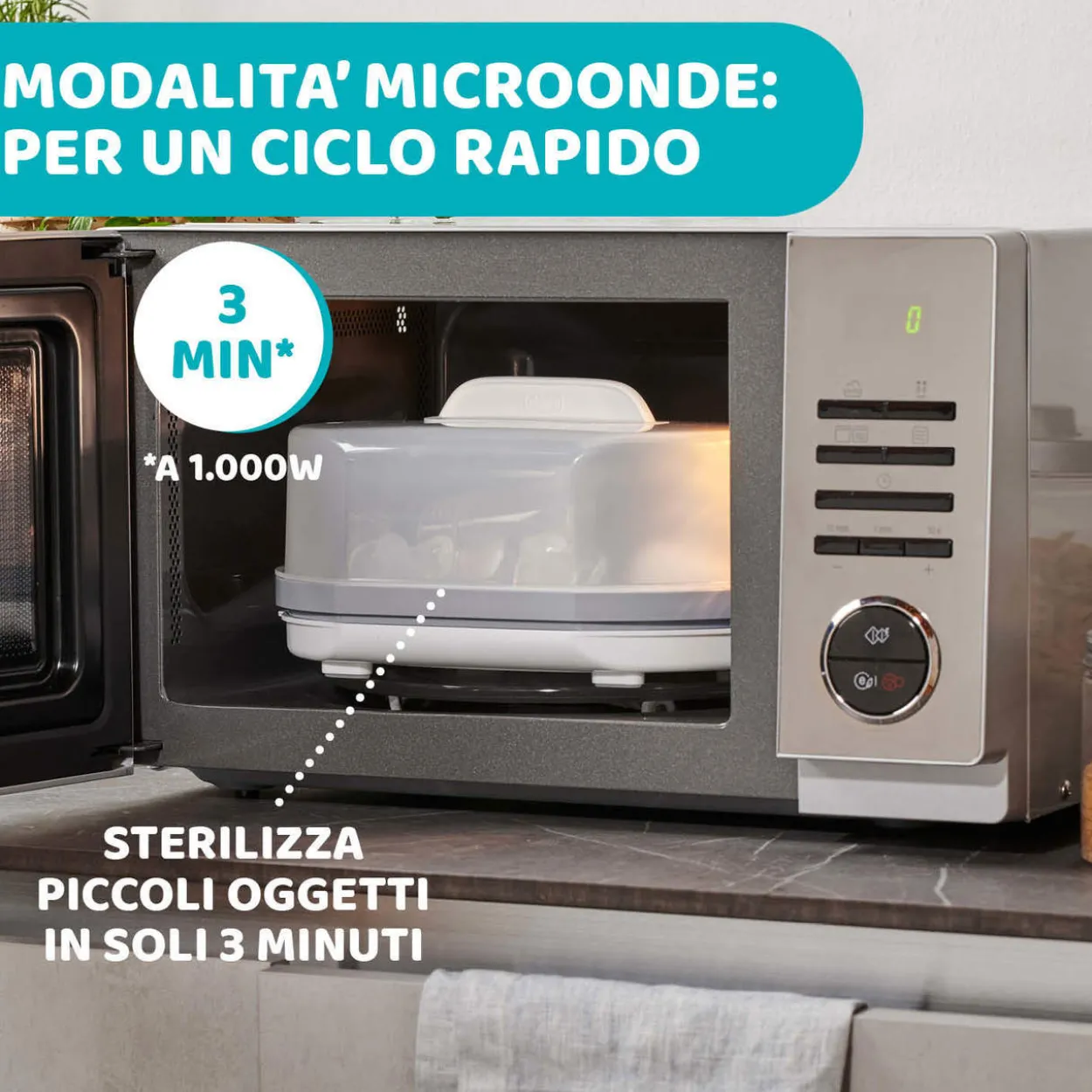 Sterilizzatore a vapore Chicco