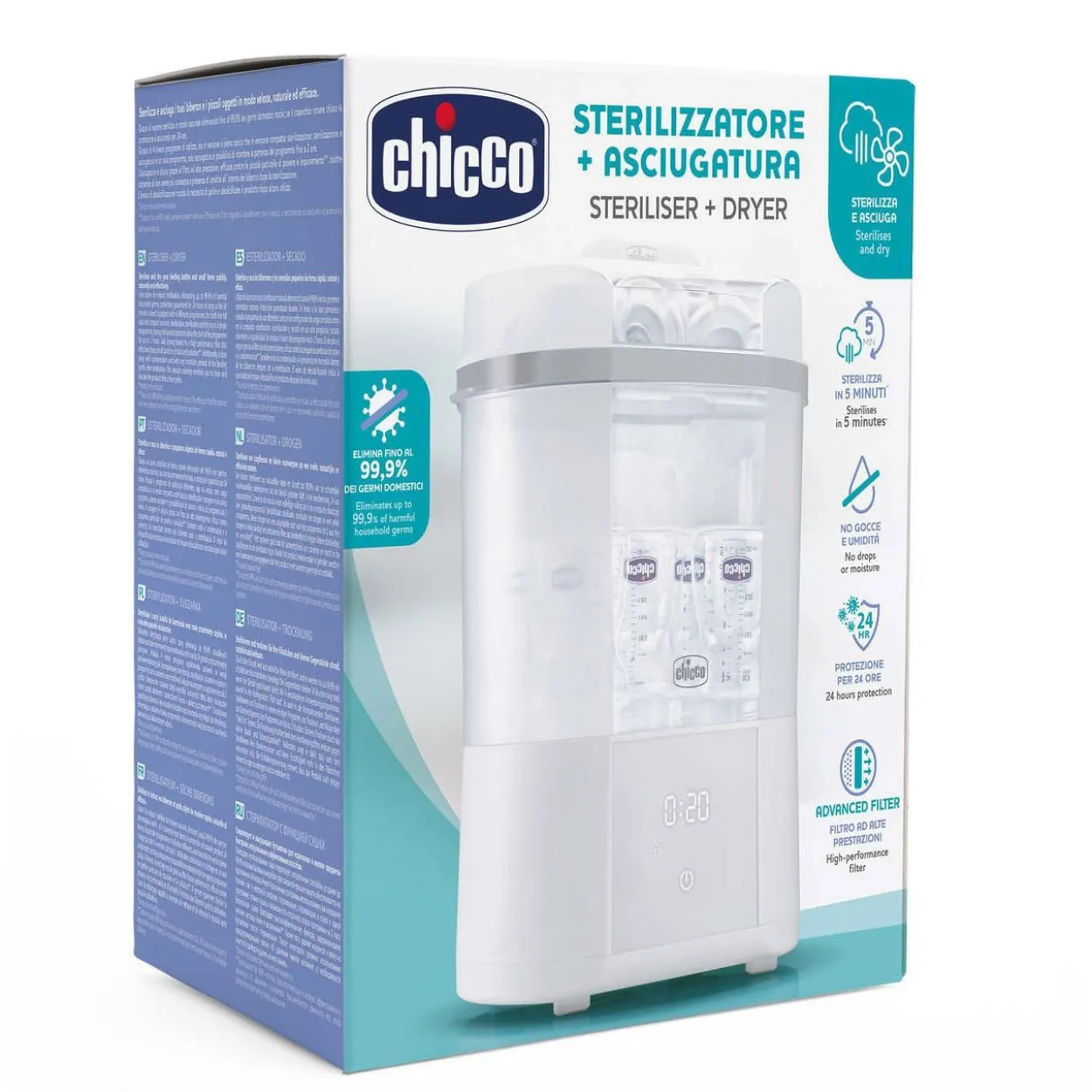 Sterilizzatore con asciugatura Chicco