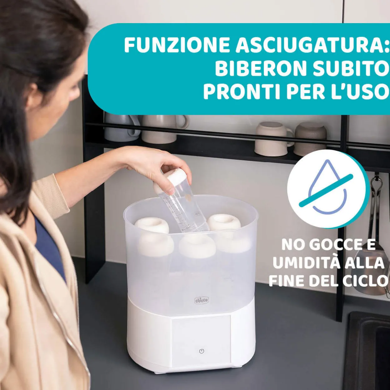 Sterilizzatore con asciugatura Chicco