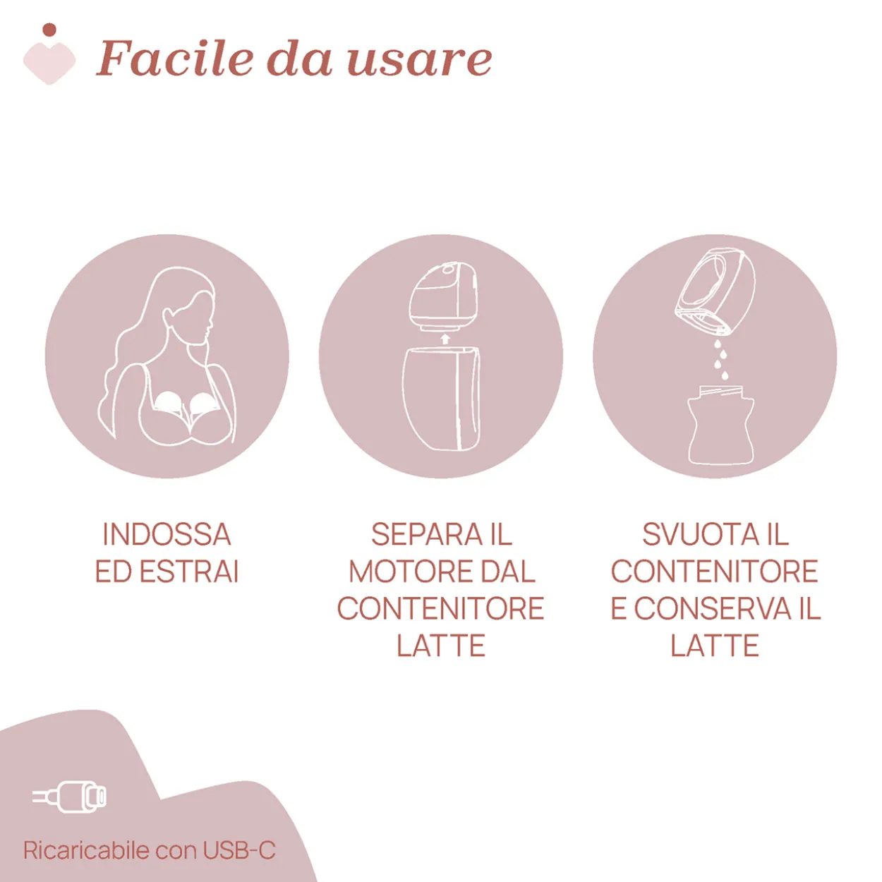 Tiralatte indossabile