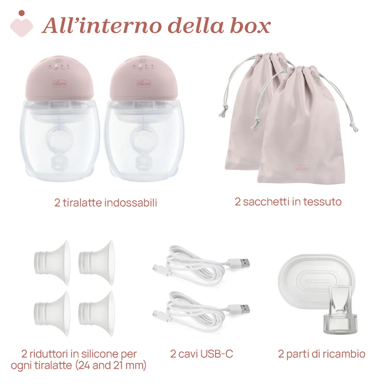 Tiralatte indossabile