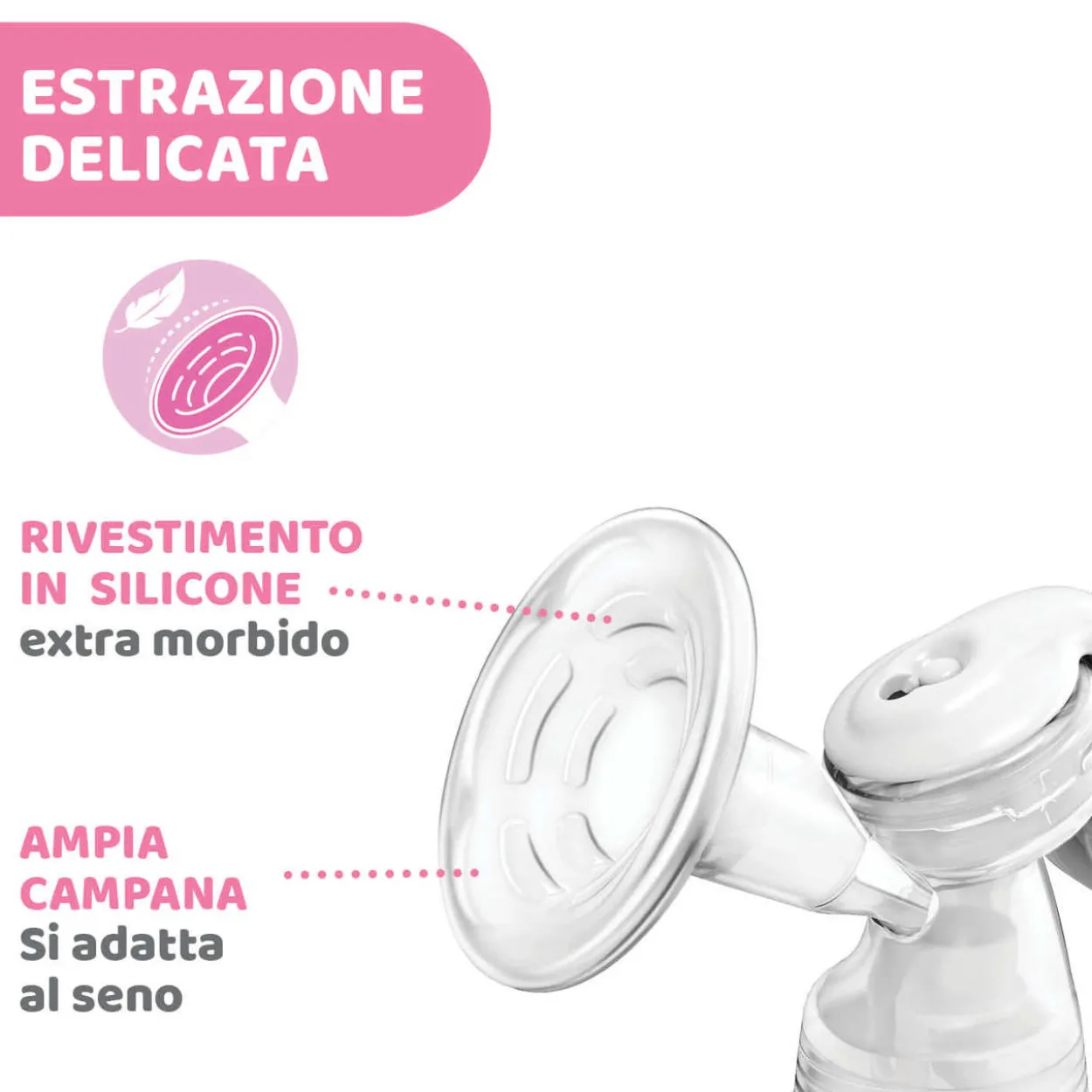 Tiralatte manuale NaturalFeeling