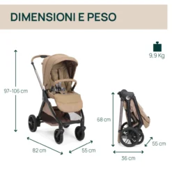 Trio Bellagio 2 Flexi con First Seat Recline