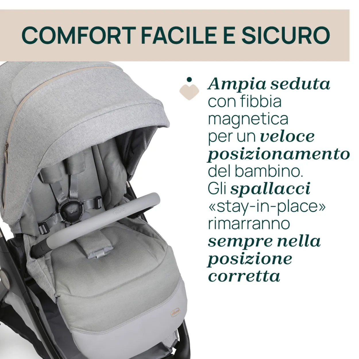Trio Bellagio 2 Gran Comfort con Kory Plus