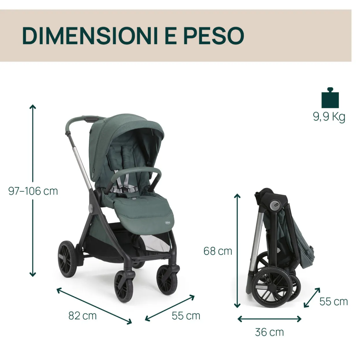 Trio Bellagio 2 Gran Comfort con Kory Plus