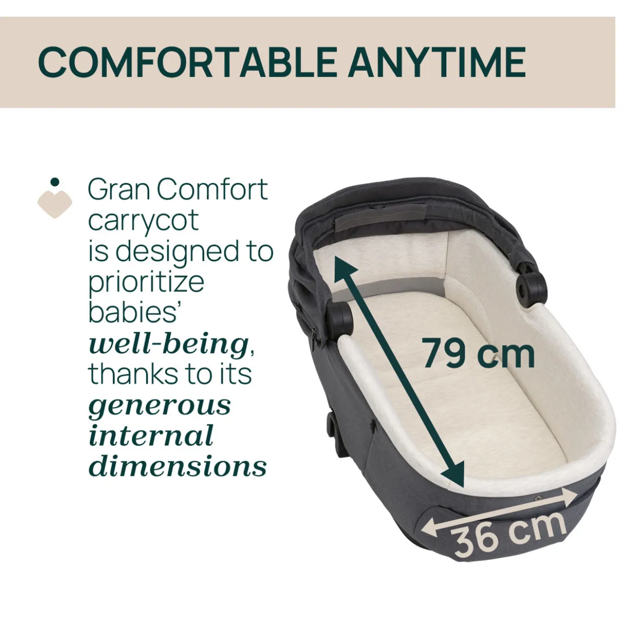 Trio Bellagio 2 Gran Comfort con First Seat Recline