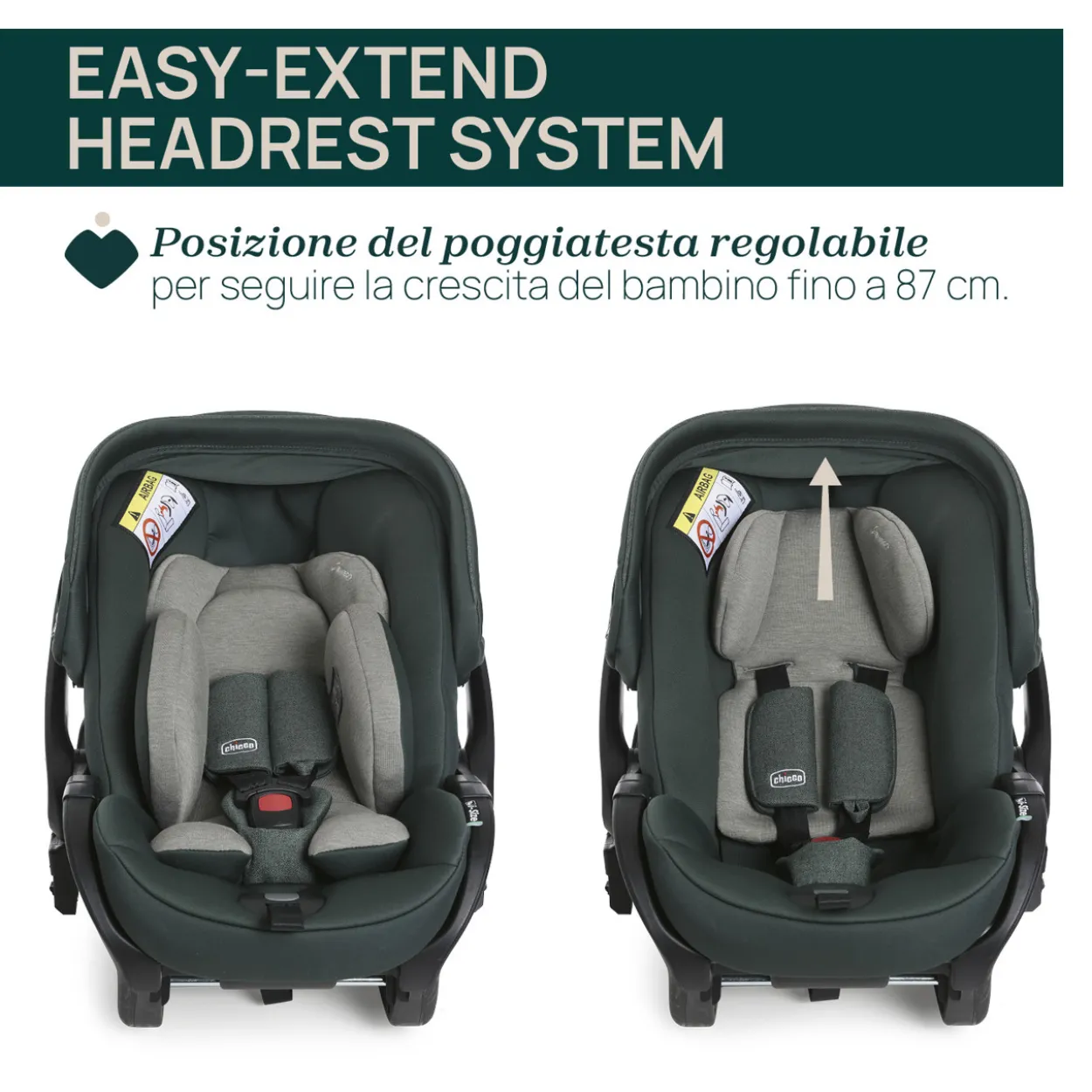 Trio Bellagio 2 Gran Comfort con First Seat Recline