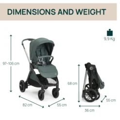 Trio Bellagio 2 Gran Comfort con First Seat Recline