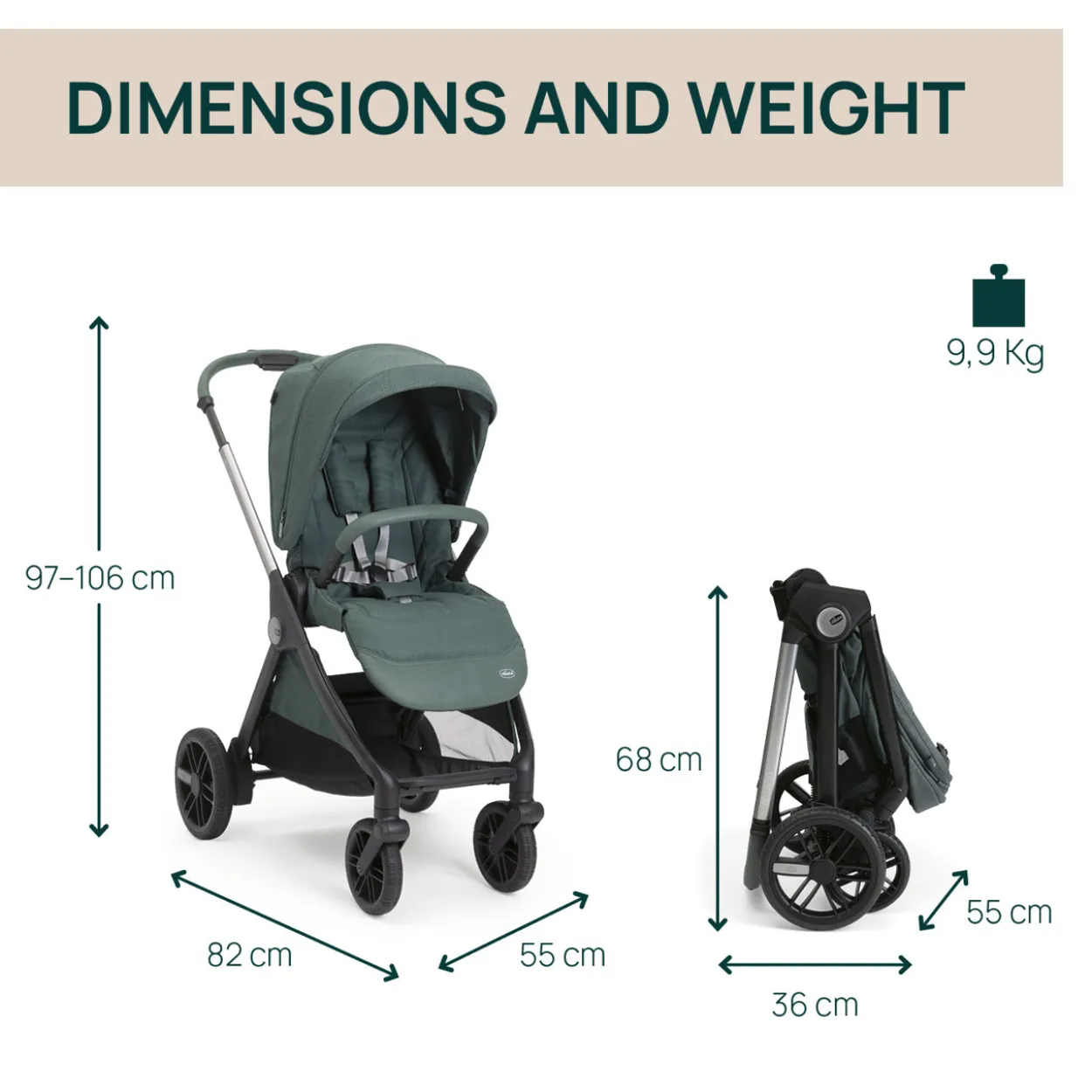 Trio Bellagio 2 Gran Comfort con First Seat Recline