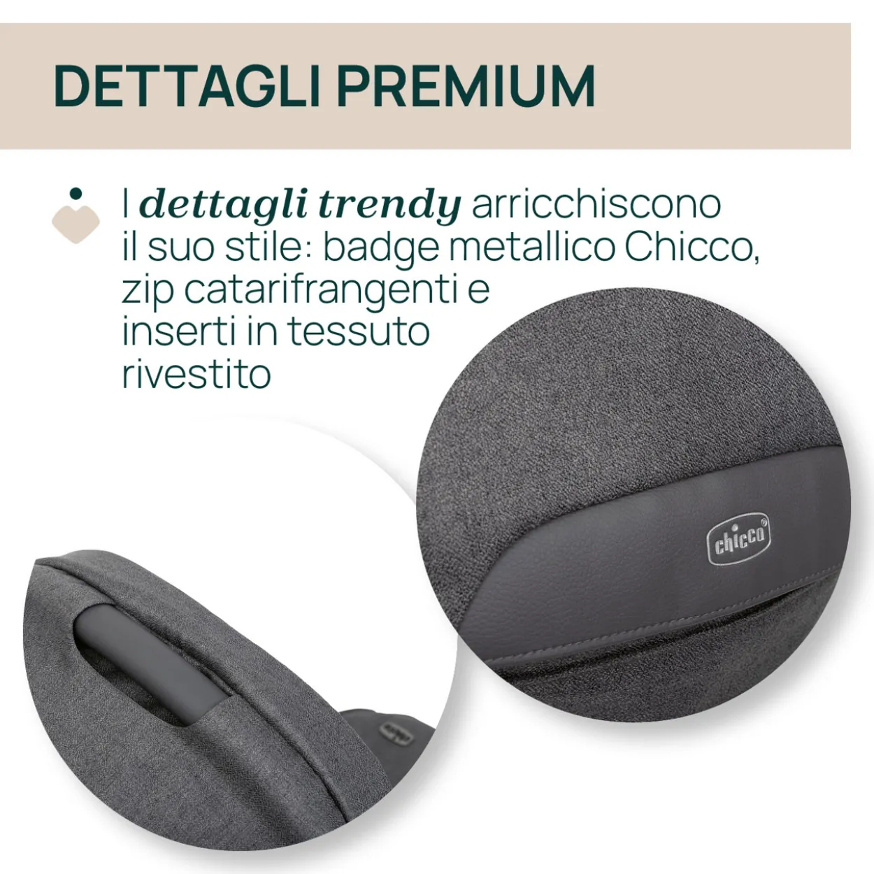 Trio Bellagio 2 Gran Comfort con First Seat Recline
