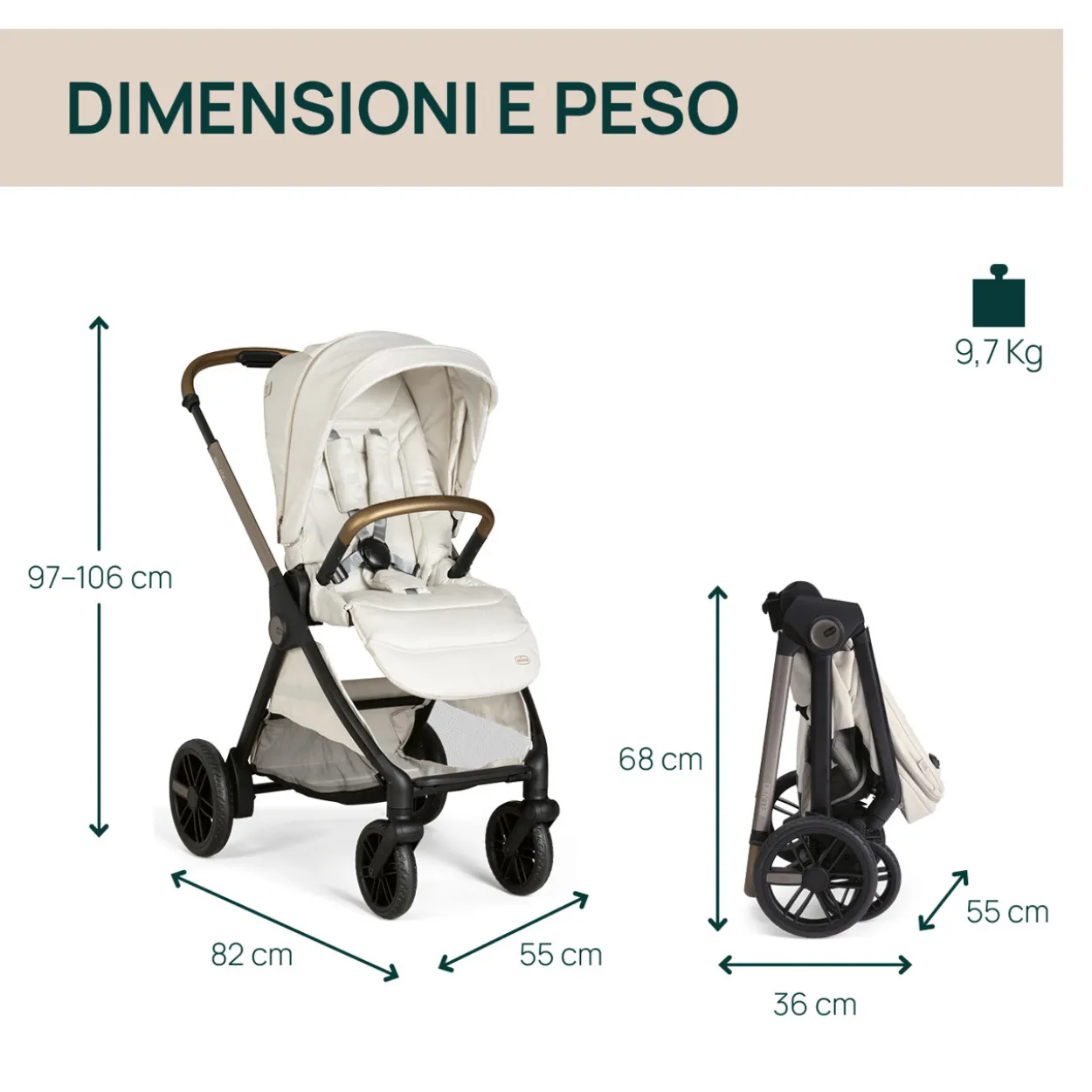 Trio Bellagio Gran Comfort con Kory Plus