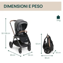 Trio Mysa Flexi con First Seat Recline