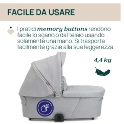 Trio Mysa Flexi con First Seat Recline e Lullaglide