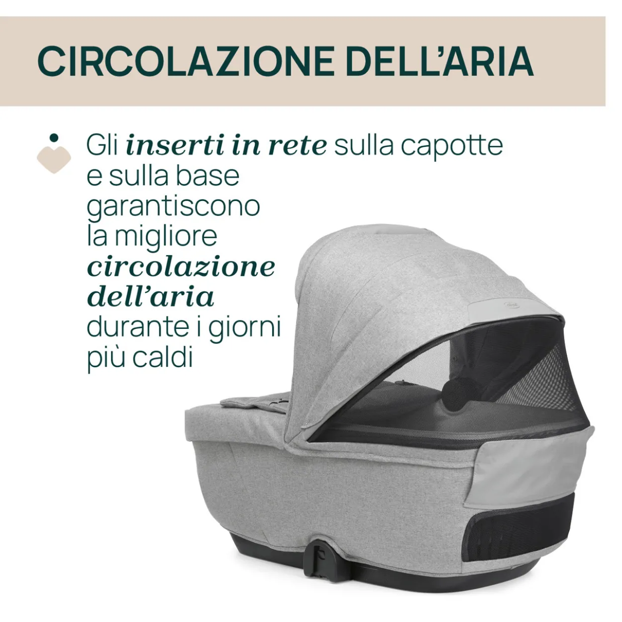 Trio Mysa Gran Comfort con First Seat Recline e Lullaglide