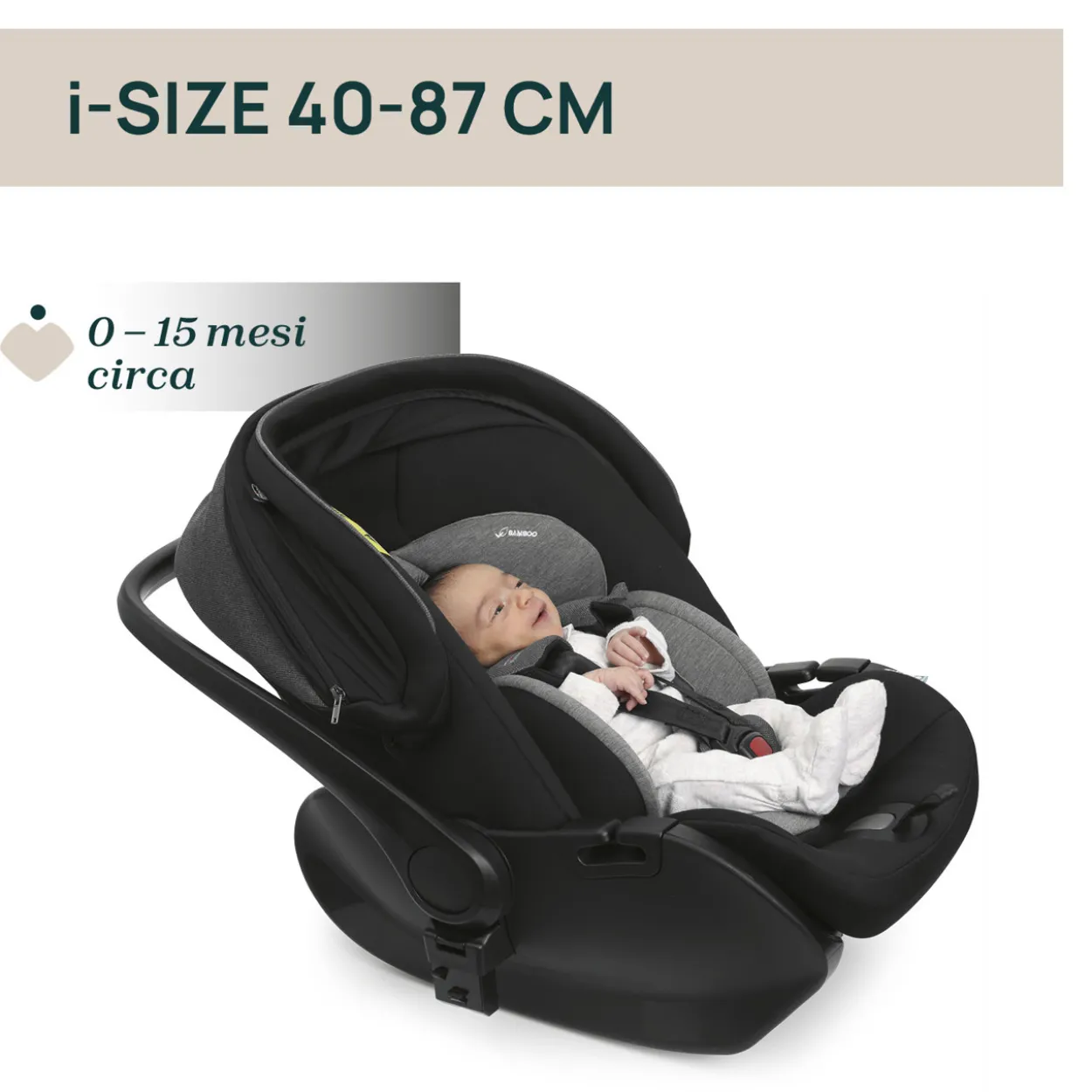 Trio Mysa Gran Comfort con First Seat Recline e Lullaglide