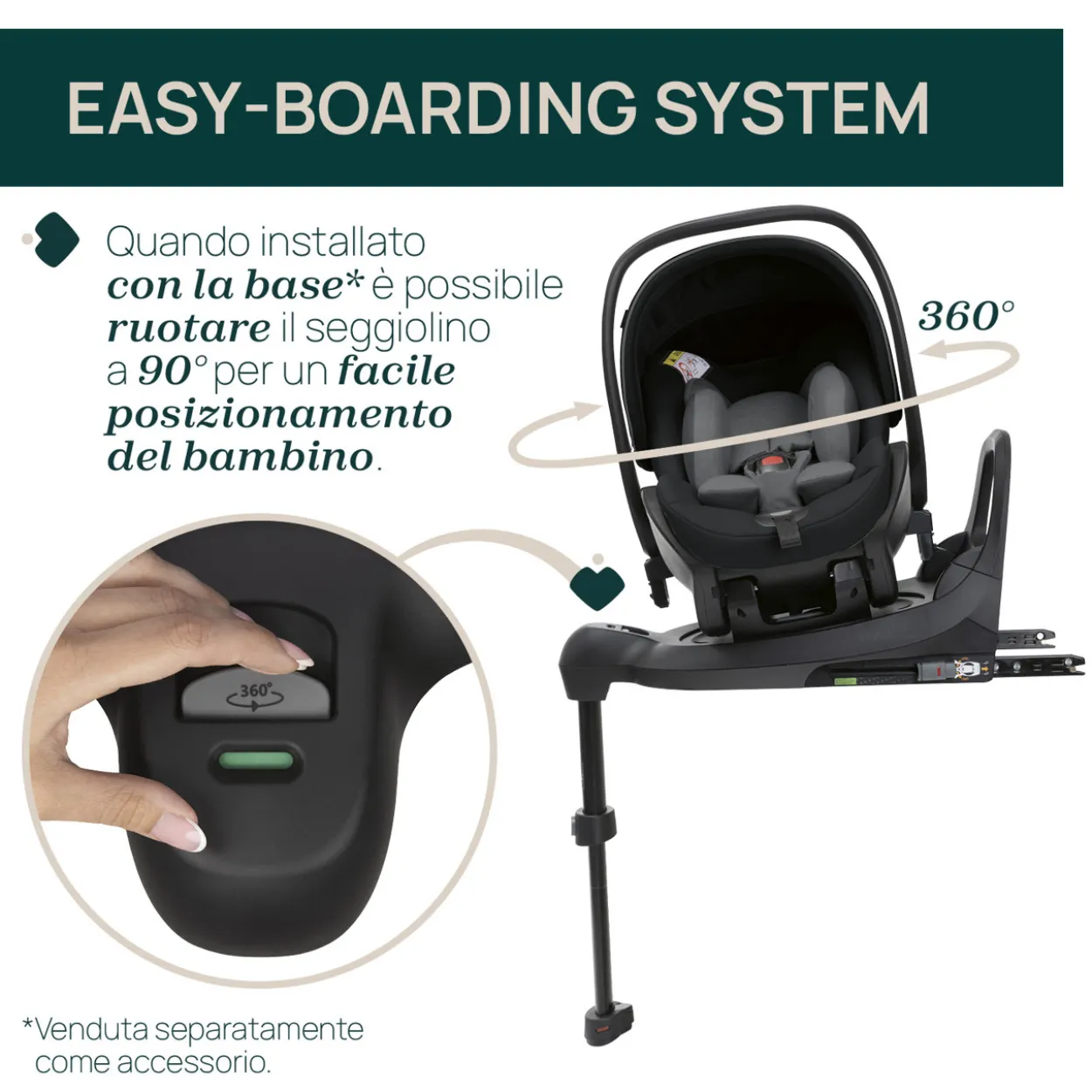 Trio Mysa Gran Comfort con First Seat Recline