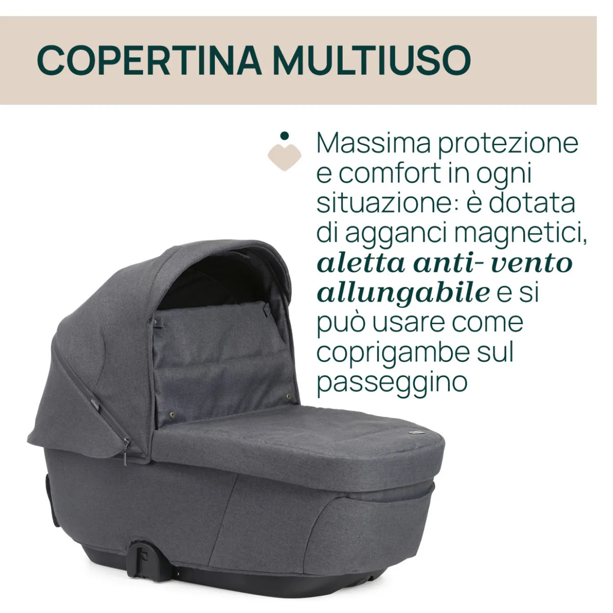Trio Mysa Gran Comfort con First Seat Recline