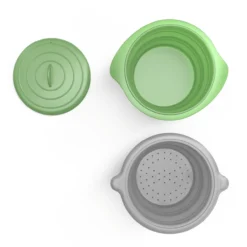 Vaporiera in silicone pieghevole