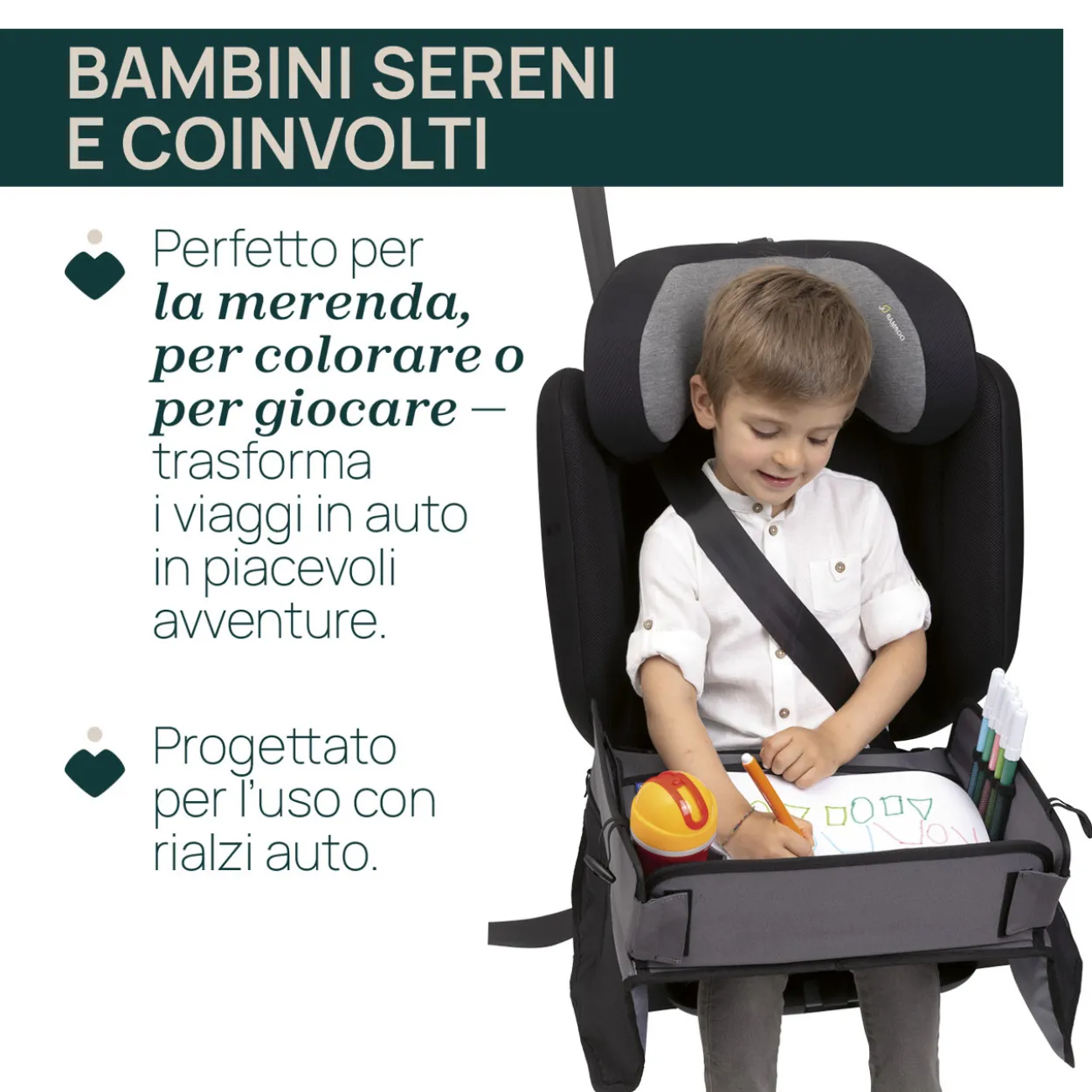 Vassoio da viaggio