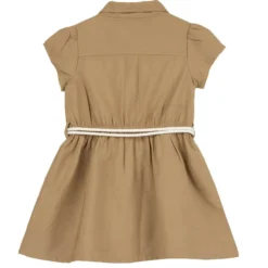 Vestito manica corta con colletto