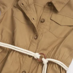 Vestito manica corta con colletto