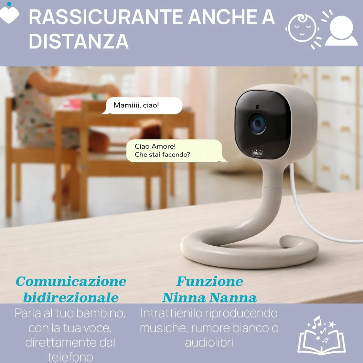 Video Baby Monitor WI-FI – Smart AI